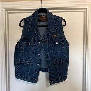 Harley-Davidson Classic Blue Denim Vest